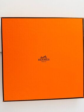 Hermès Square Orange Box 7.2” Gift Packaging (Hermes)
